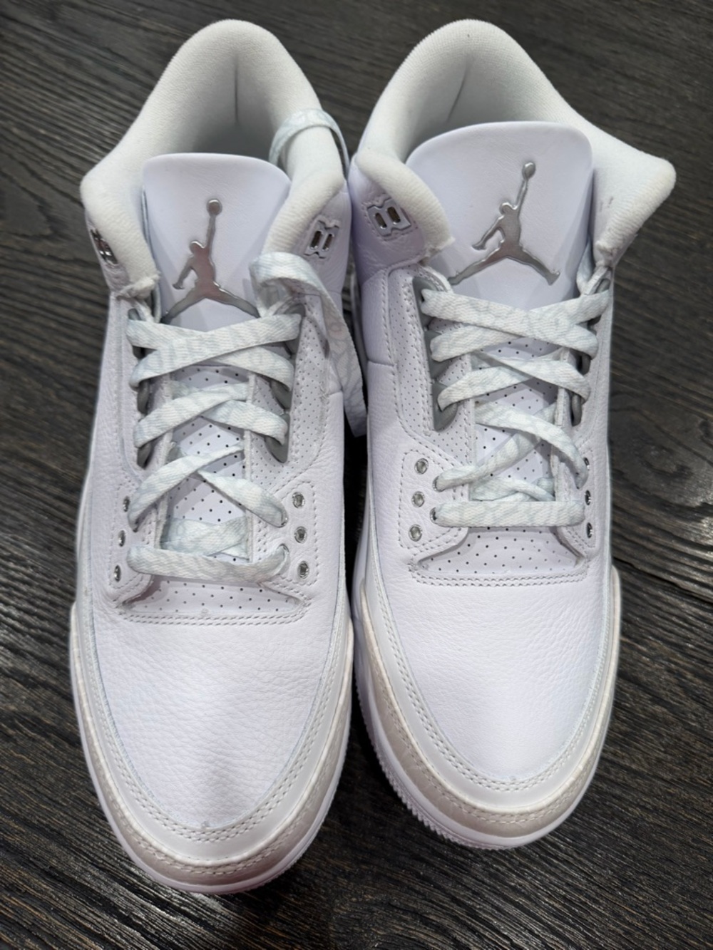 Men’s Size 9- Air Jordan 3 Retro 2025 Pure Money - Picture 5 of 14